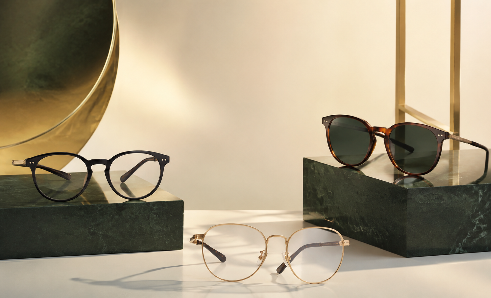 Om Opticals® best-selling eyewear editorial still